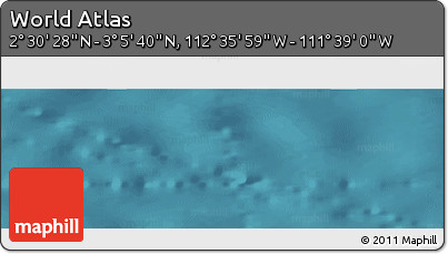 Satellite Panoramic Map of the Area around 2° 48' 4" N, 112° 7' 30" W