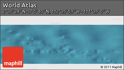 Satellite Panoramic Map of the Area around 2° 48' 4" N, 112° 7' 30" W