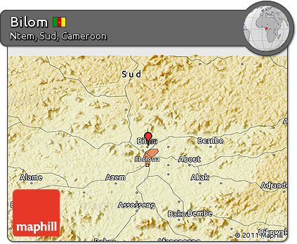 Physical 3D Map of Bilom