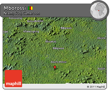 Satellite 3D Map of Mborossi