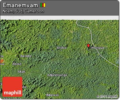 Satellite 3D Map of Emanemvam