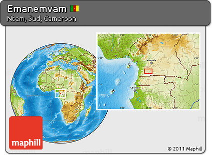 Physical Location Map of Emanemvam