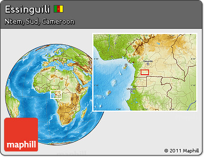 Physical Location Map of Essinguili