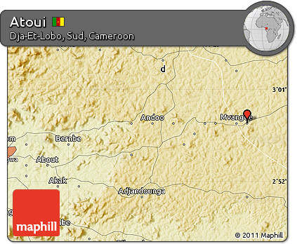 Physical Map of Atoui
