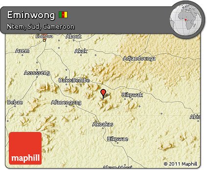 Physical Map of Eminwong