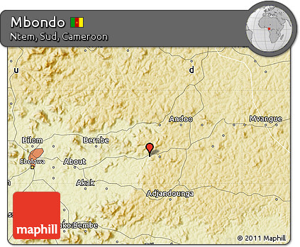 Physical Map of Mbondo