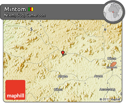 Physical Map of Mintom