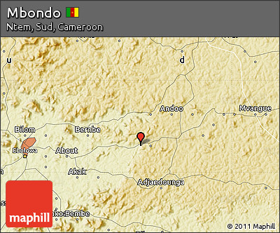 Physical Map of Mbondo