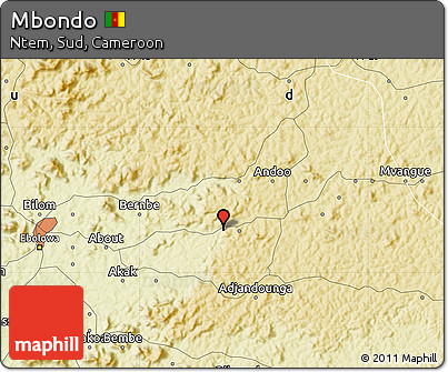Physical Map of Mbondo