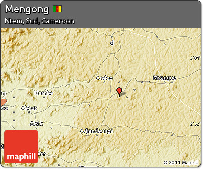 Physical Map of Mengong