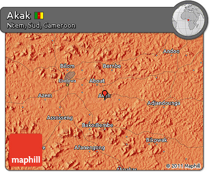 Political Map of Akak