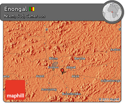Political Map of Enongal