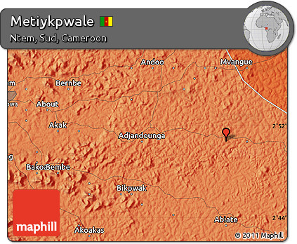 Political Map of Metiykpwale