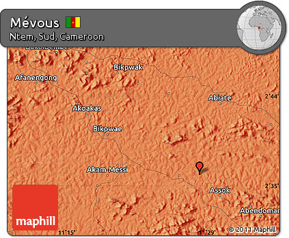 Political Map of Mévous