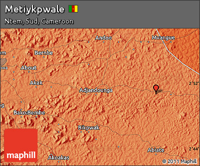 Political Map of Metiykpwale