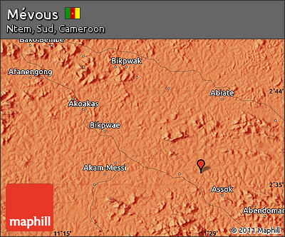 Political Map of Mévous