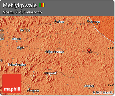 Political Map of Metiykpwale