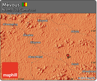 Political Map of Mévous