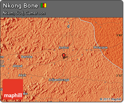Political Map of Nkong Bone