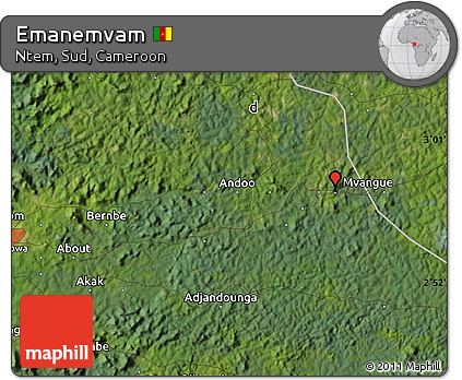 Satellite Map of Emanemvam