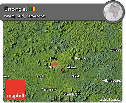 Satellite Map of Enongal