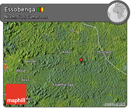 Satellite Map of Essobenga