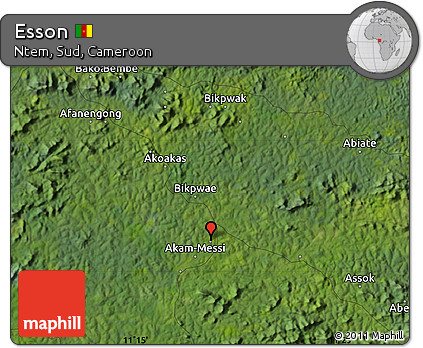 Satellite Map of Esson