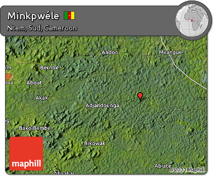 Satellite Map of Minkpwéle