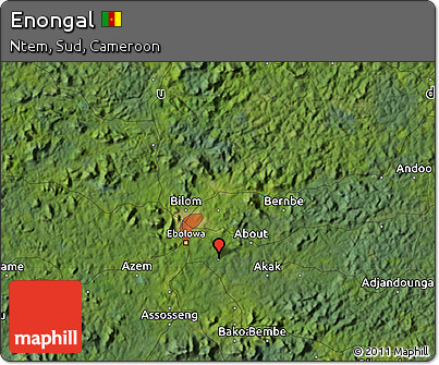 Satellite Map of Enongal