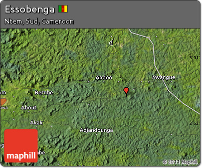 Satellite Map of Essobenga