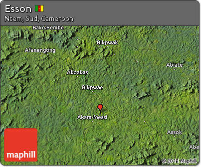 Satellite Map of Esson