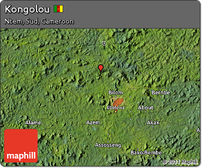 Satellite Map of Kongolou