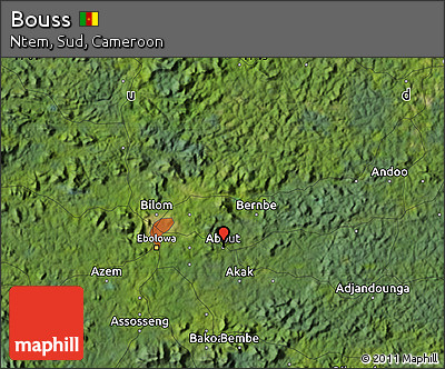 Satellite Map of Bouss