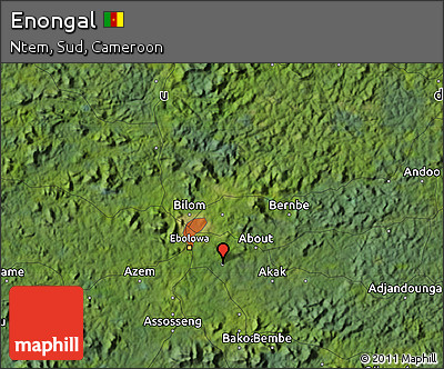 Satellite Map of Enongal