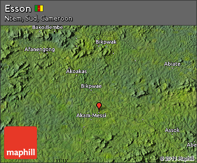 Satellite Map of Esson