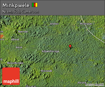 Satellite Map of Minkpwéle