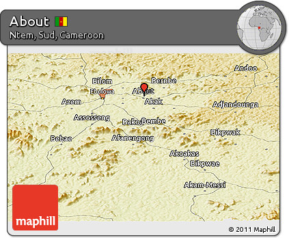 Physical Panoramic Map of About