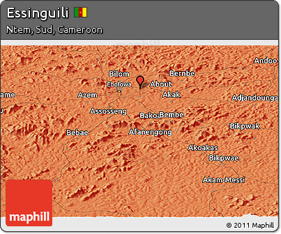 Political Panoramic Map of Essinguili