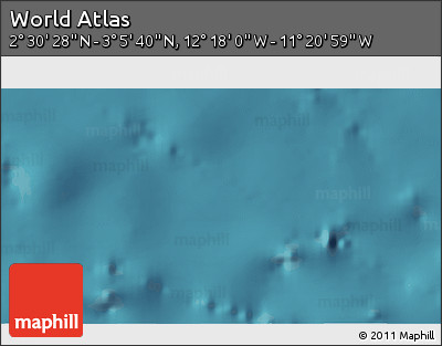 Satellite 3D Map of the Area around 2° 48' 4" N, 11° 49' 29" W