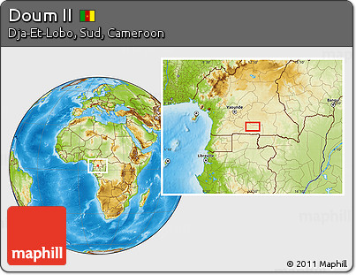 Physical Location Map of Doum II