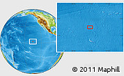 Physical Location Map of the area around 2° 48' 4" N, 135° 4' 29" W