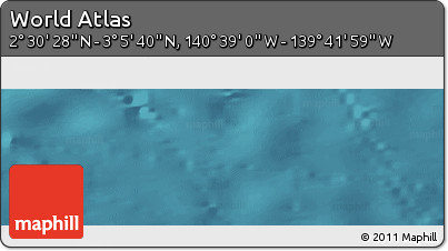 Satellite Panoramic Map of the Area around 2° 48' 4" N, 140° 10' 30" W