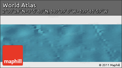 Satellite Panoramic Map of the Area around 2° 48' 4" N, 140° 10' 30" W