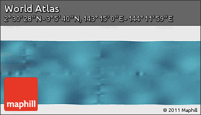 Satellite Panoramic Map of the Area around 2° 48' 4" N, 143° 43' 29" E