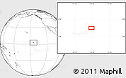 Blank Location Map of the area around 2° 48' 4" N, 144° 25' 30" W
