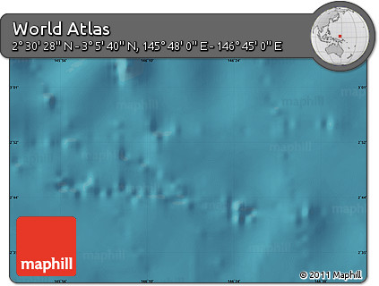 Satellite Map of the Area around 2° 48' 4" N, 146° 16' 30" E