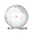 Outline Map of the Area around 2° 48' 4" N, 146° 58' 29" W, rectangular outline