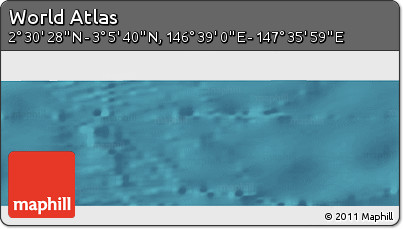 Satellite Panoramic Map of the Area around 2° 48' 4" N, 147° 7' 30" E