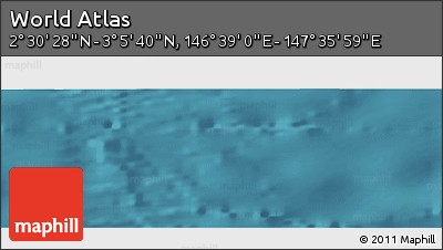 Satellite Panoramic Map of the Area around 2° 48' 4" N, 147° 7' 30" E