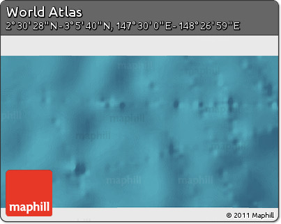 Satellite 3D Map of the Area around 2° 48' 4" N, 147° 58' 29" E